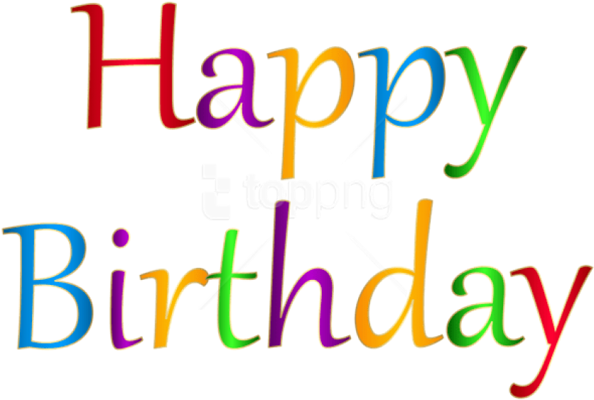 Free Png Happy Birthday Png Images Transparent - Graphic Design (850x570), Png Download
