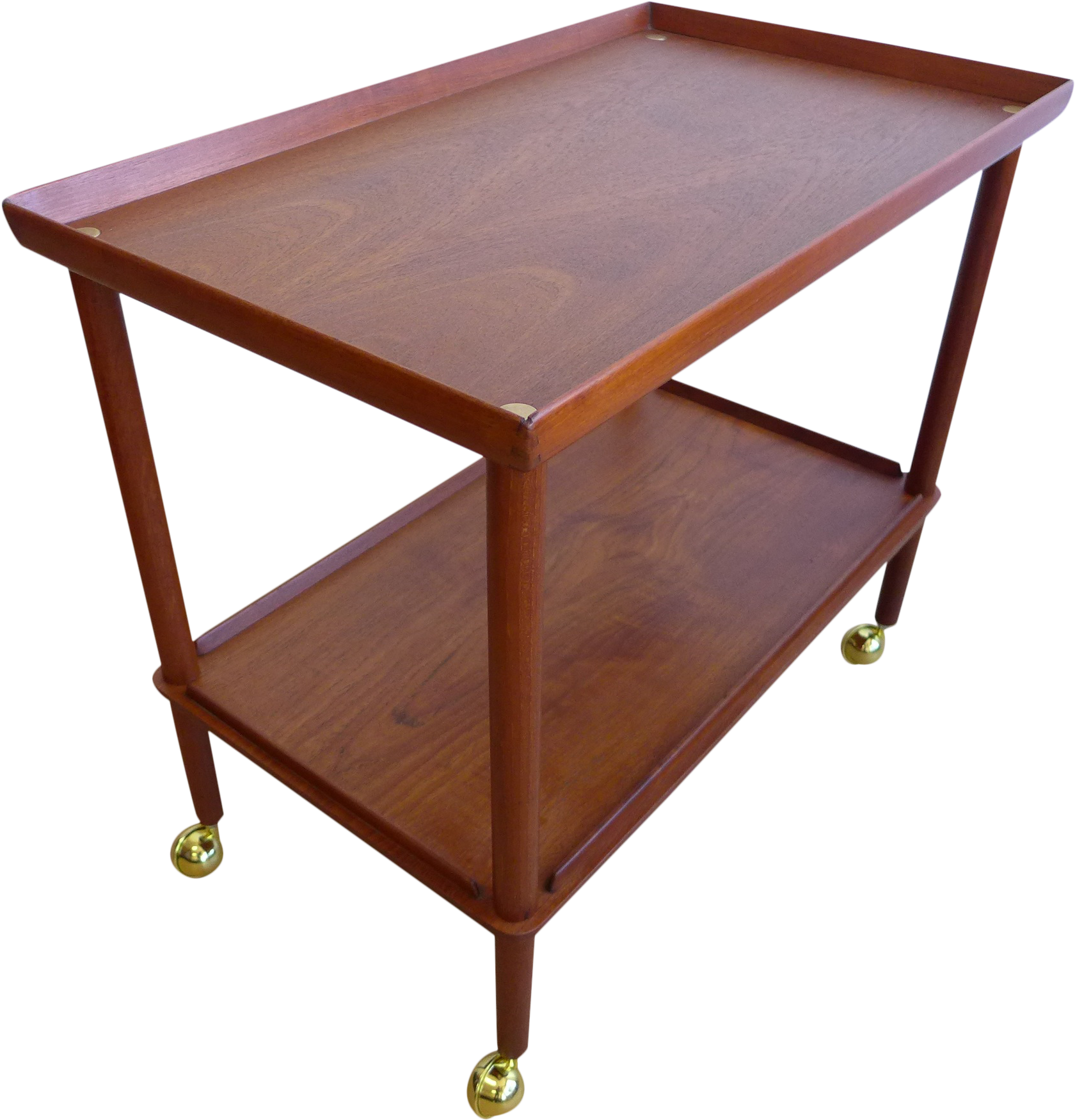 This Is A Beautiful Tea Cart By Borge Mogensen Imported - Coffee Table (1920x1920), Png Download