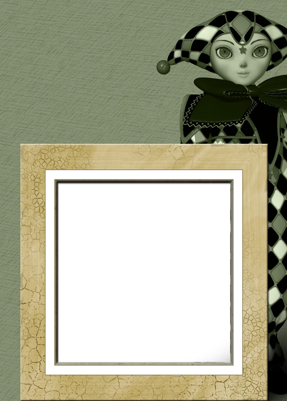 Photo Greeting Card3d - Picture Frame (1000x1400), Png Download