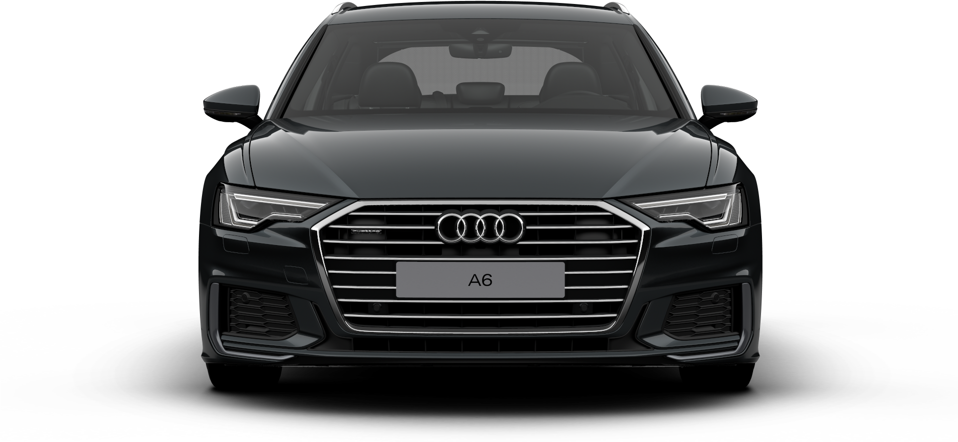 A6 Avant Front View New - جيلي امبريال 2019 اتوماتيك (1920x1080), Png Download
