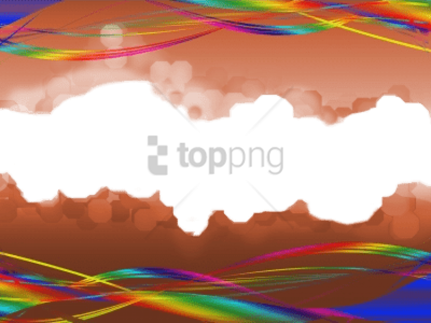 Free Png Colorful Border Abstract Transparent Png Image - Colorful Border Abstract Transparent (850x638), Png Download