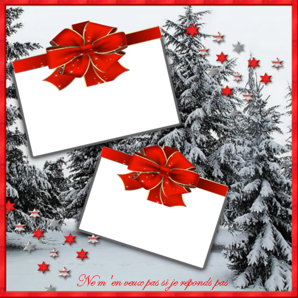 Christmas Card (600x600), Png Download