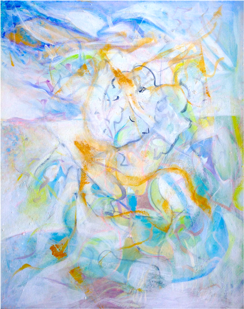 Change In The Seasons - Modern Art (900x1200), Png Download