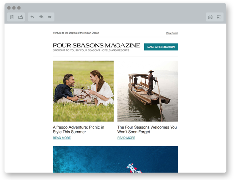 Fs Newsletters July - Four Seasons Newsletter Email (1000x750), Png Download
