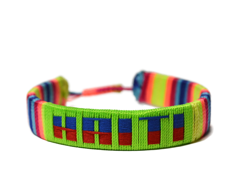 Haitistripedbracelet 1000px - Bracelet (1000x1000), Png Download