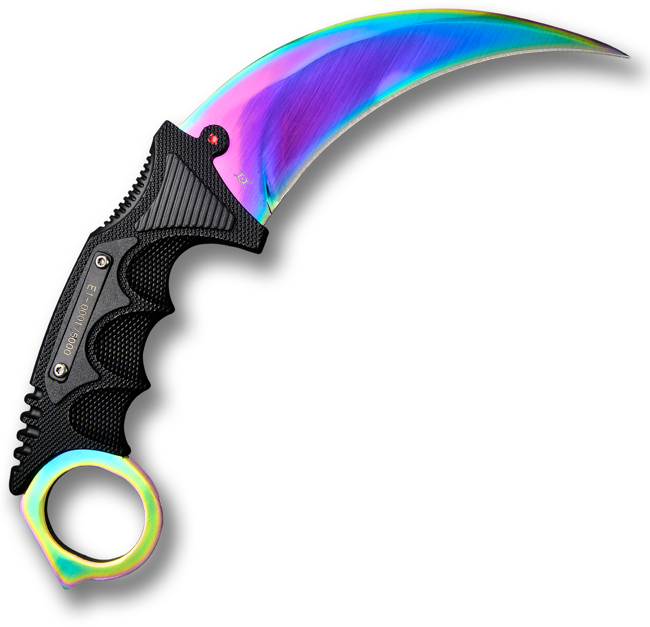Fadecase Karambit Elite - Knife Karambit (1280x1280), Png Download