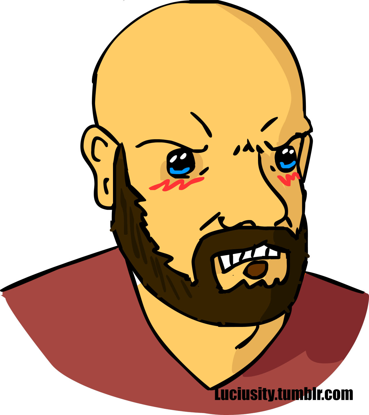 Kawaii Plagueofgripes Aka Why The Fuck Is There Only - Cartoon (1280x1437), Png Download