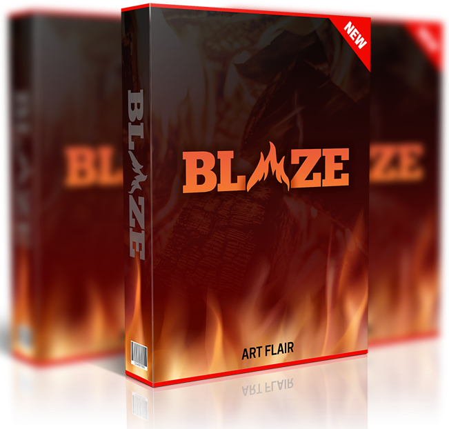 Blaze By Artflair Review - Box (651x622), Png Download