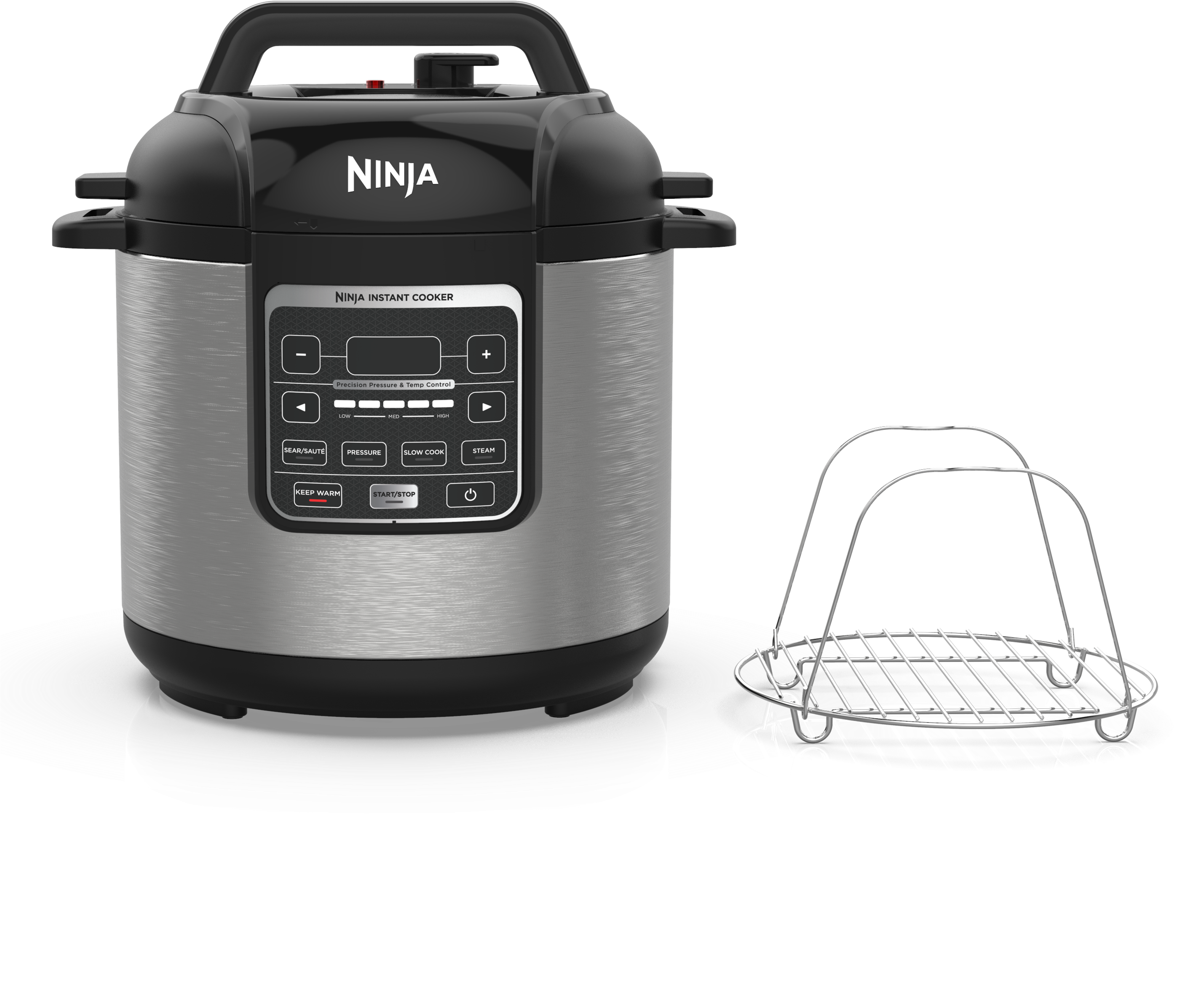 Ninja 6-quart Instant Cooker, Pc100 - Ninja Instant Cooker (3600x3600), Png Download