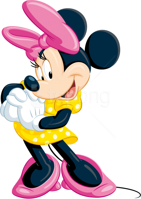 Free Png Download Mickey Mouse Clipart Png Photo Png - Minnie Mouse Yellow Dress (480x677), Png Download