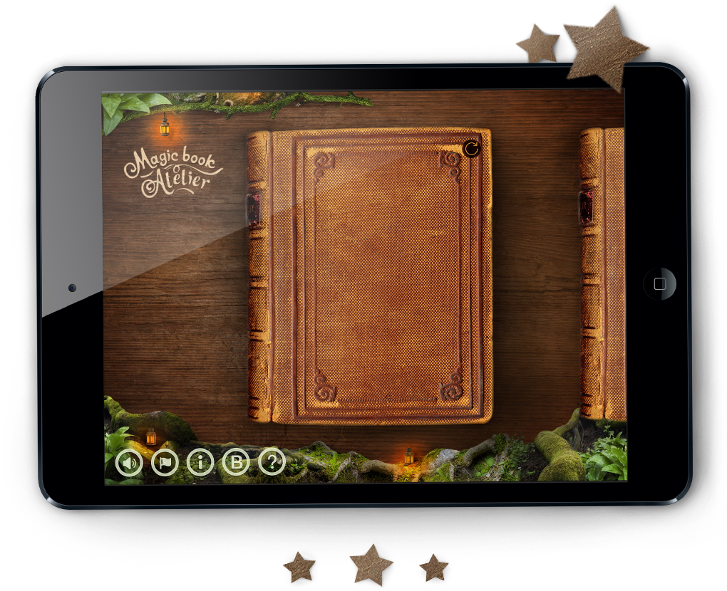 Magic Book Atelier - Smartphone (1024x880), Png Download