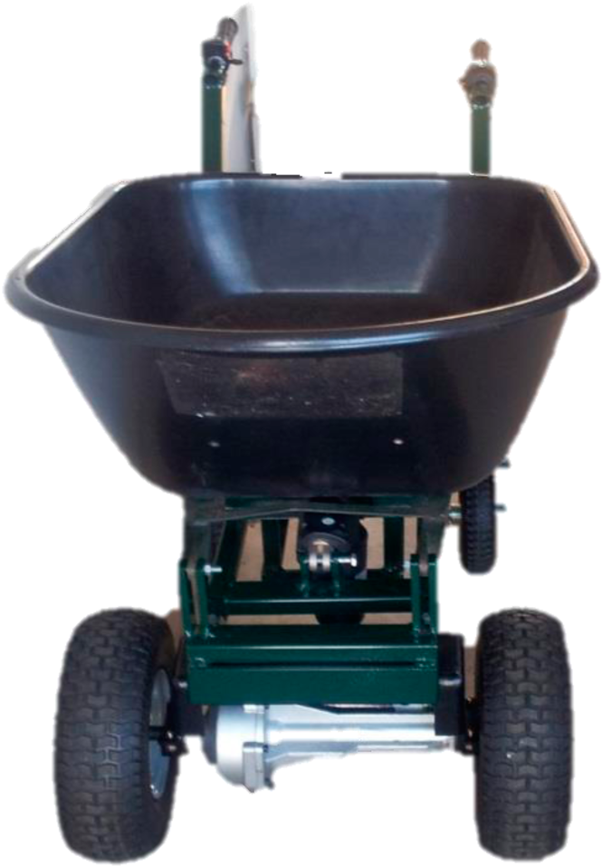 4 Wheel Barrow Web - Wheelbarrow (713x985), Png Download