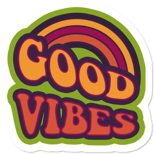 Good Vibes - Illustration (650x650), Png Download