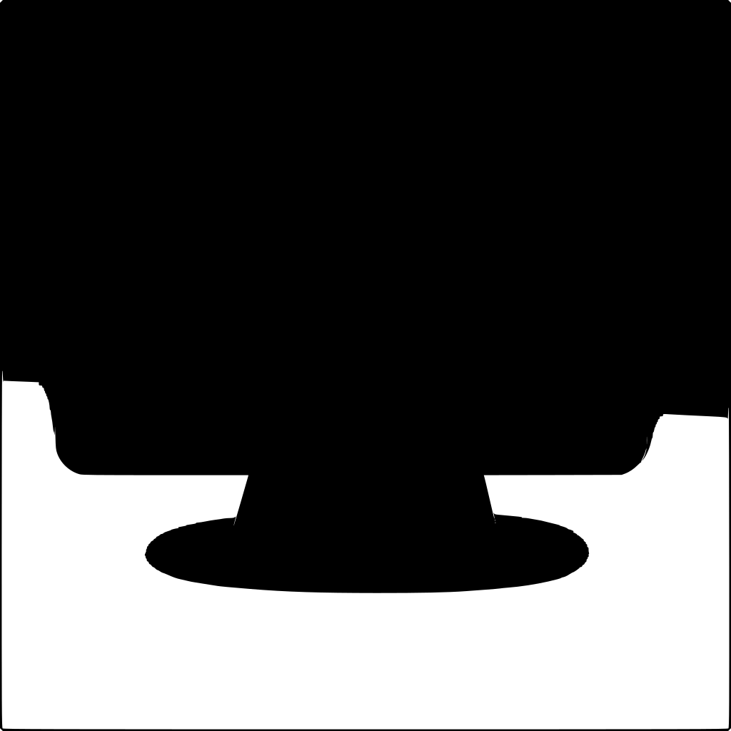 Download Png - Computer Monitor (1024x1024), Png Download