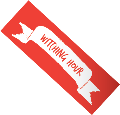 Witching Hour Mini Tag - Graphic Design (490x677), Png Download