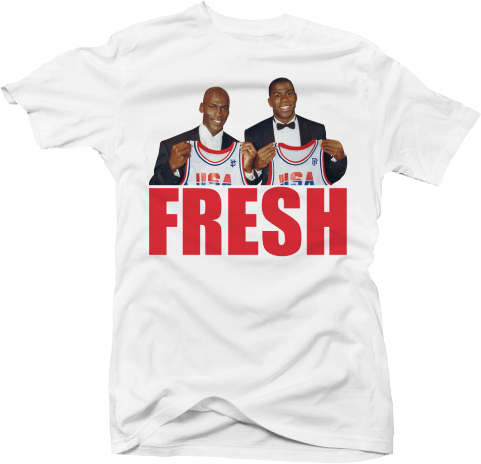 Fresh Duo White Tee - Wheat Air Jordan Shirt (986x1024), Png Download
