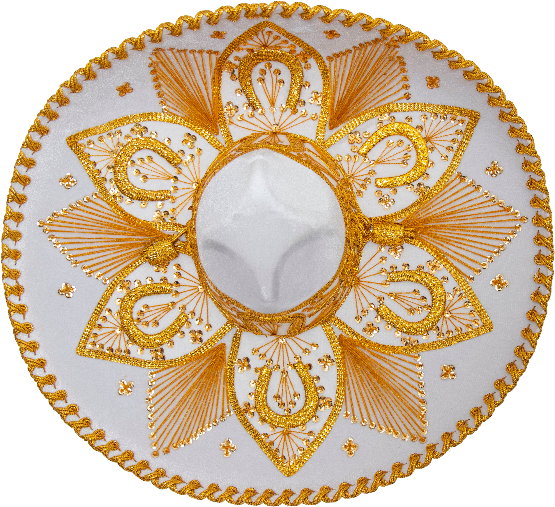 Genuine Sombrero Adult Mariachi Sombrero Charro Hat - Circle (2048x1791), Png Download