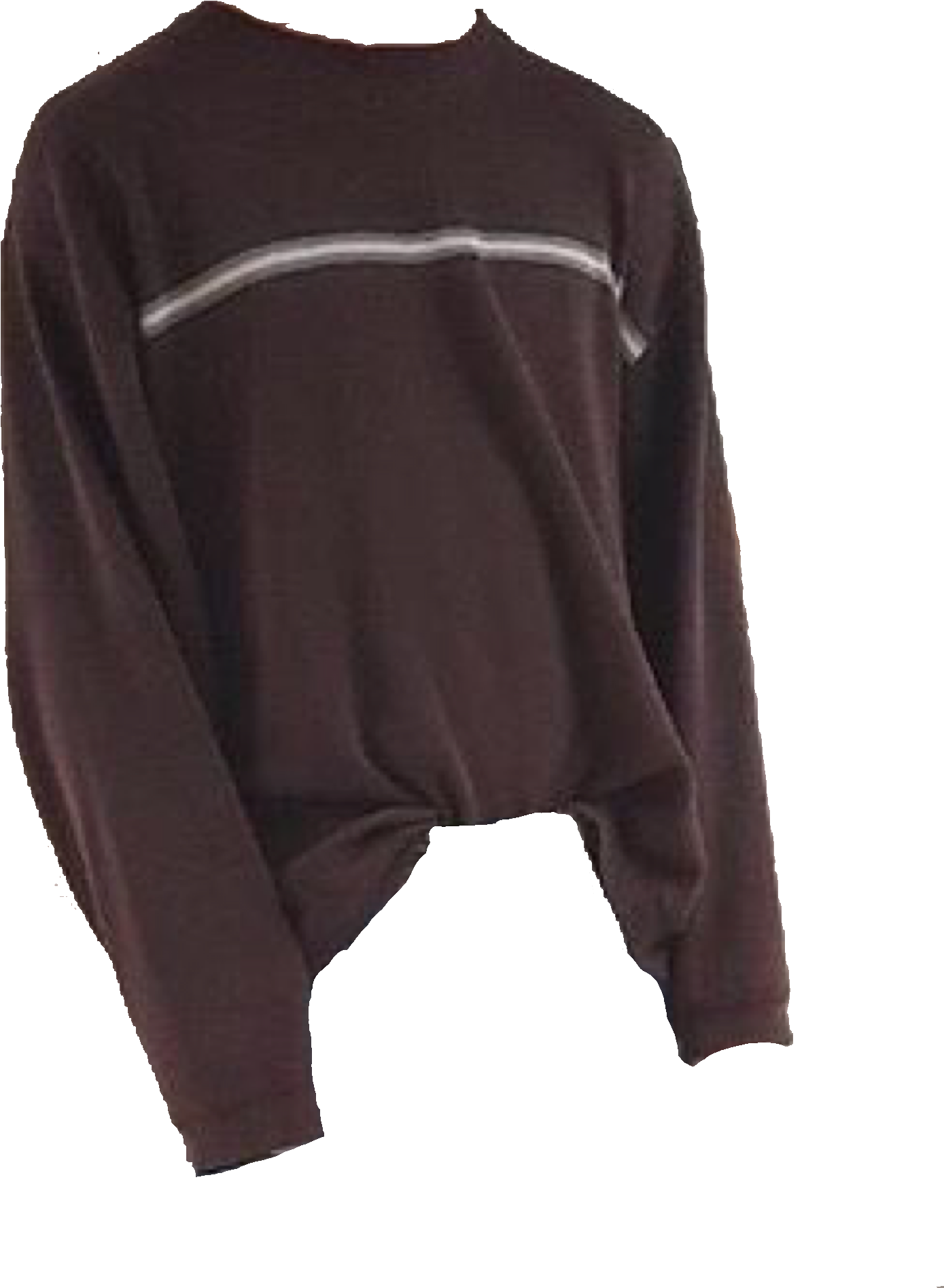 Classic Sad Boy Long Sleeve Shirt - Png Polyvore Clothes (1588x2048), Png Download