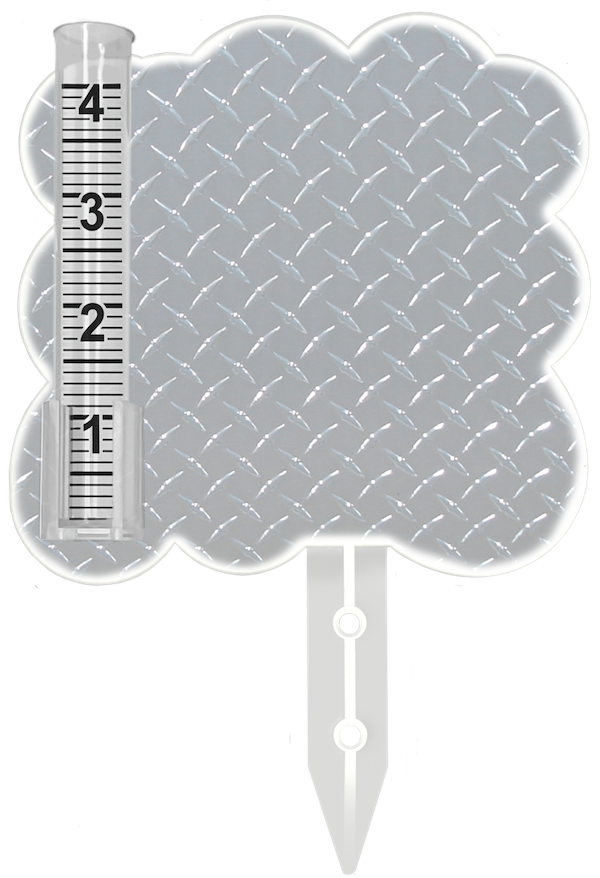 Diamond Plate On - Wall Clock (600x878), Png Download