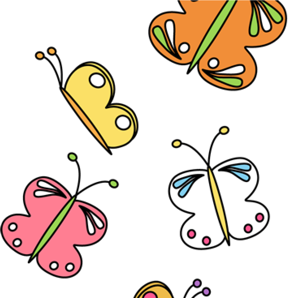 Png Transparent Library Free Hatenylo Com Butterflies - Monarch Butterfly Flying Cartoon (1024x1024), Png Download