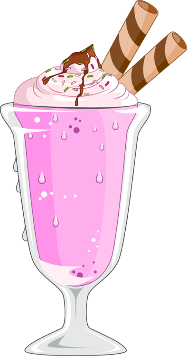 Milkshake Clipart Clip Art - Ice Cream Soda Clip Art (640x1218), Png Download