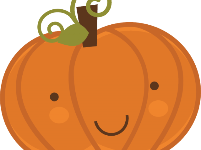 Cute Pumpkin Clip Art (640x480), Png Download