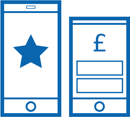 Emaas Icons 01 - Electric Blue (759x758), Png Download