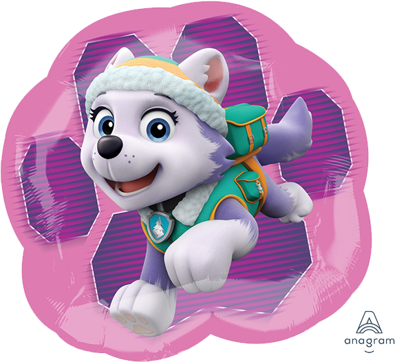 Paw Patrol Girls Supershape Balloon - Paw Patrol Girl (600x600), Png Download