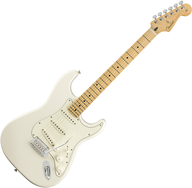 Fender Player Strat Polar White (700x700), Png Download
