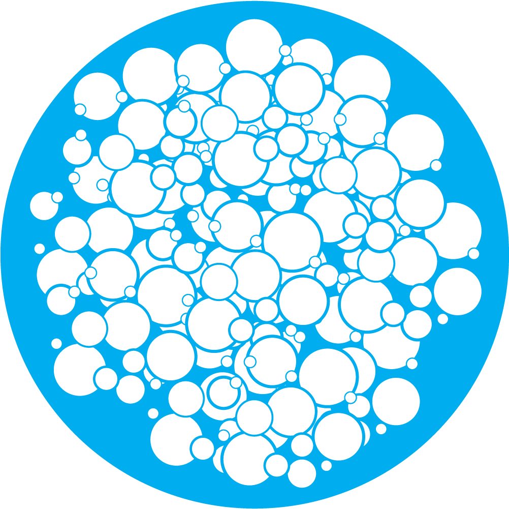 Apollo Design C1-4034 Bubble Play Colored Glass Pattern - Circle (1200x1200), Png Download