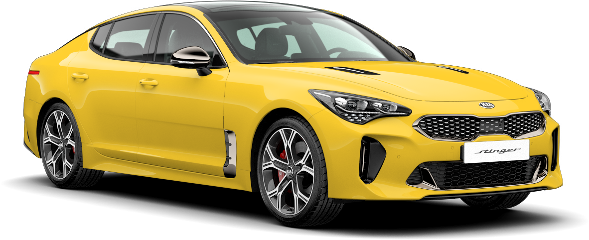 Please Use This Thread To Post All Sunset Yellow Kia - Stinger Kia 2017 Png (1920x1080), Png Download