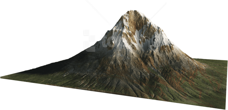 Free Png Mountain Png Images Transparent - Volcano Mountain Png (850x479), Png Download