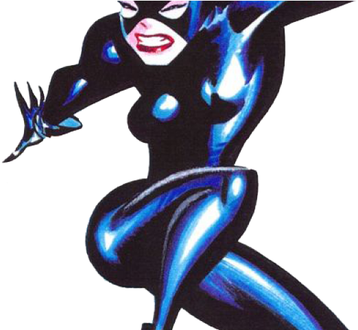 Catwoman Clipart Transparent - Bruce Timm Catwoman (640x480), Png Download