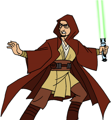 Star Wars Clipart Jedi Knight - Star Wars: Jedi Knight (640x480), Png Download
