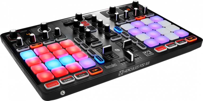 Hercules P32 Dj - Hercules P32dj (858x430), Png Download