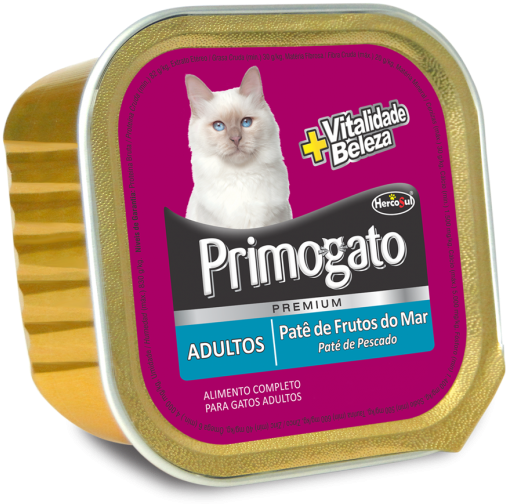 Fruit Of The Sea - Cat Grabs Treat (530x580), Png Download