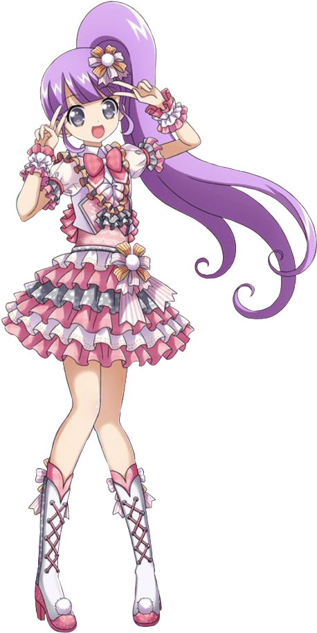 Wish Ribbon Usacha Coord Render - Pripara Non (580x950), Png Download