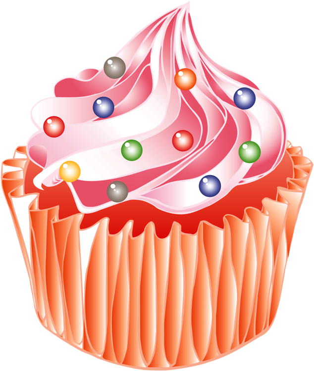 Balas, Cupcake De Clipart, Tortas Pasteles De Cupcakes, - Cupcake (711x800), Png Download