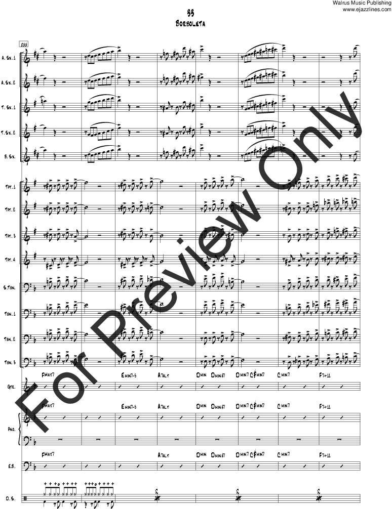 Borboleta Thumbnail - Band Baywood March Sheet Music For Flute (816x1056), Png Download
