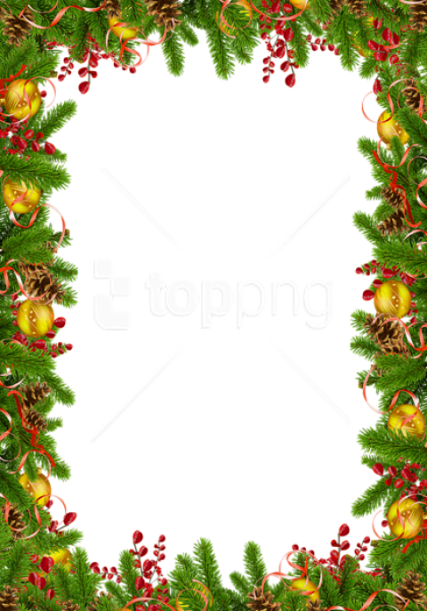 Free Png Best Stock Photos Transparent Christmas Photo - Christmas Picture Frame Transparent (480x686), Png Download