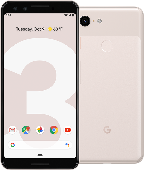 Pixel 3 & Pixel 3 Xl In Not Pink - Google Pixel 3 Xl Rose (800x696), Png Download