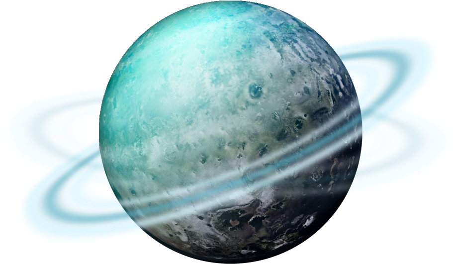 Planet Sticker - Sphere (1024x718), Png Download
