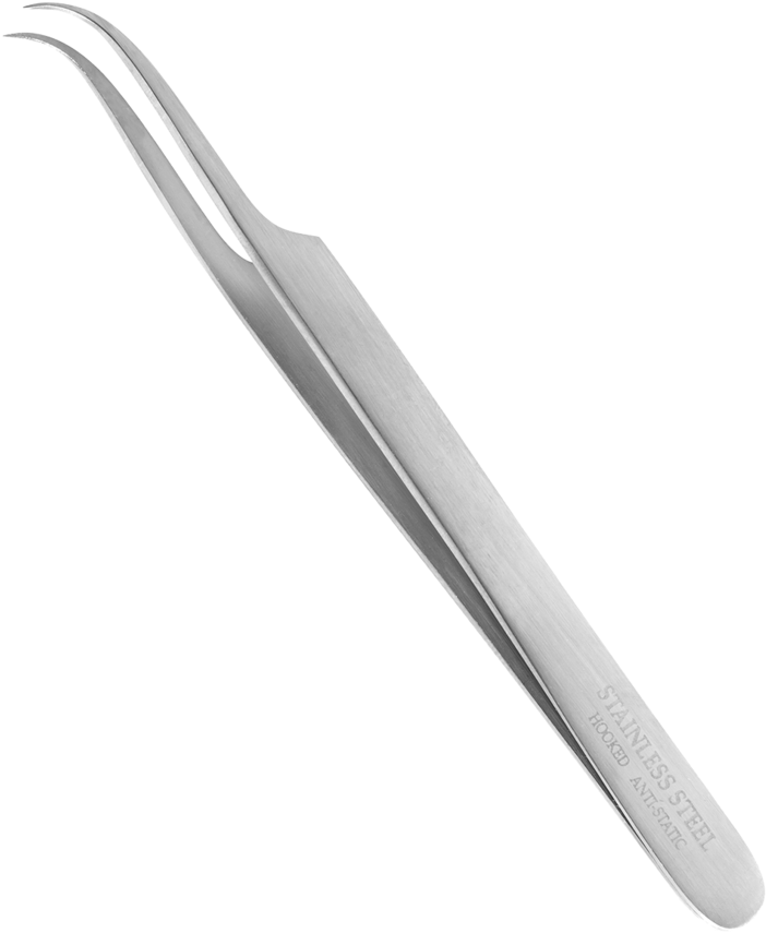 Pinça Para Extensões De Pestanas 13cm - Eyelash Extension Tweezers (887x1000), Png Download