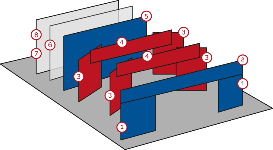 Introduction To Stage Curtains Ds Active Lighting - Names Of Stage Drapes (900x496), Png Download