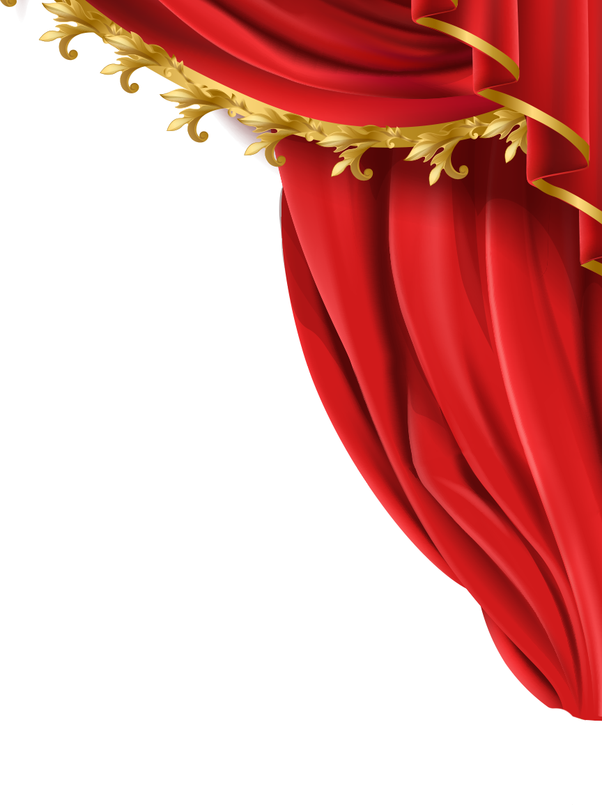 Gold-bar Curtain Curtain Curtain - Theater Curtain (864x1155), Png Download