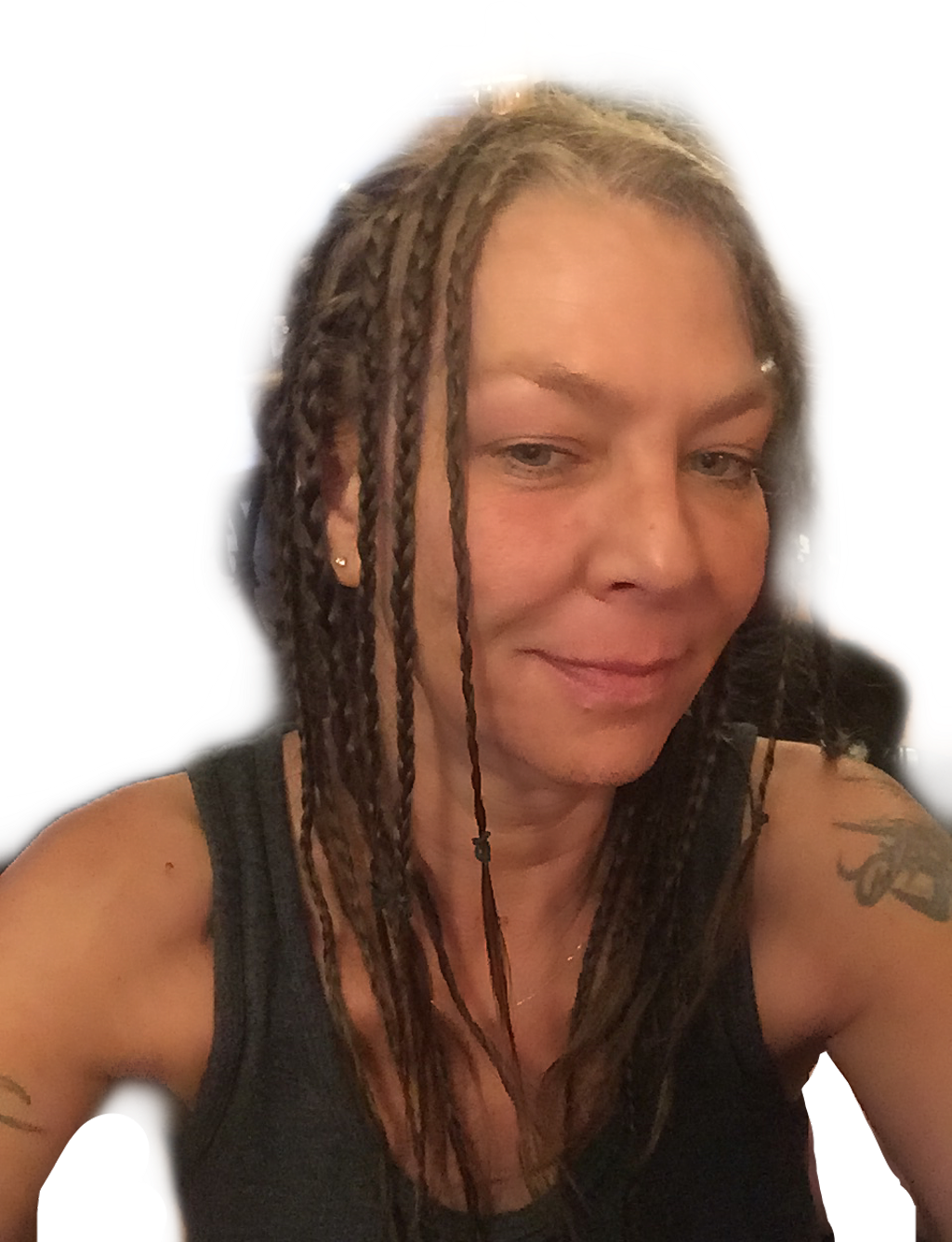 Braids Sticker - Dreadlocks (1024x1336), Png Download