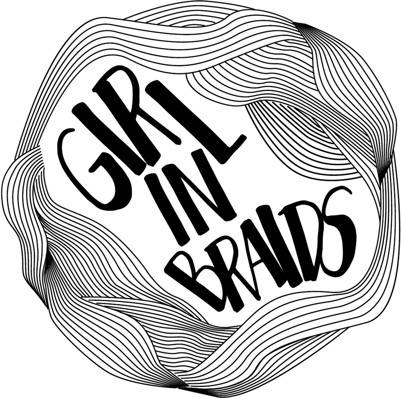 Girl In Braids Visual Art Studio - Illustration (2048x1460), Png Download