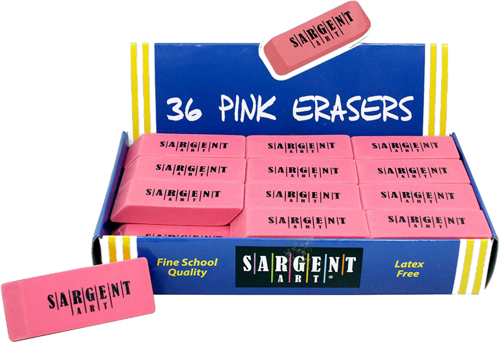Sargent Art Eraser - Erasers (1024x720), Png Download