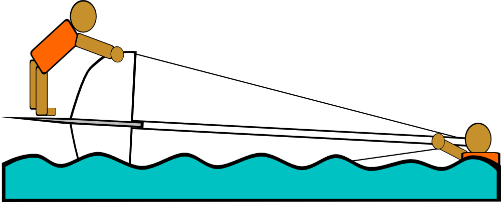 Sailing Capsized Rescue Illustrations - Illustration (1000x405), Png Download