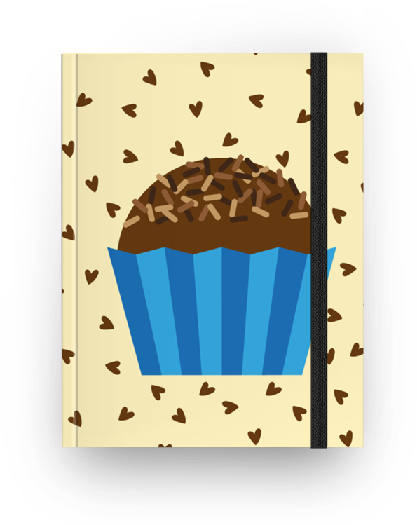 Caderno Brigadeiro De Liliedougna - Illustration (800x800), Png Download